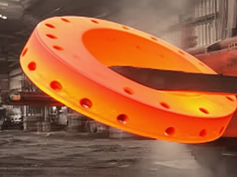 فلانج مینوفیکچرنگ کا عمل